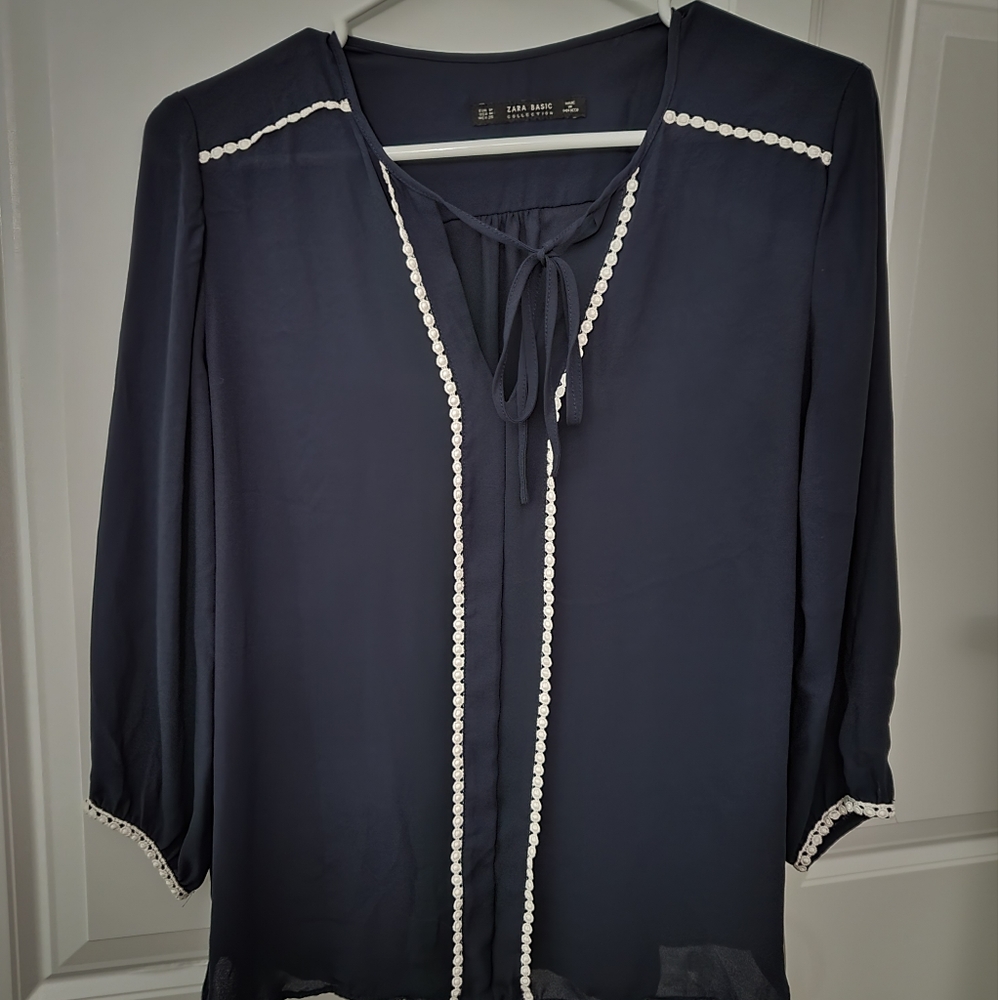 Zara Basic Blouse